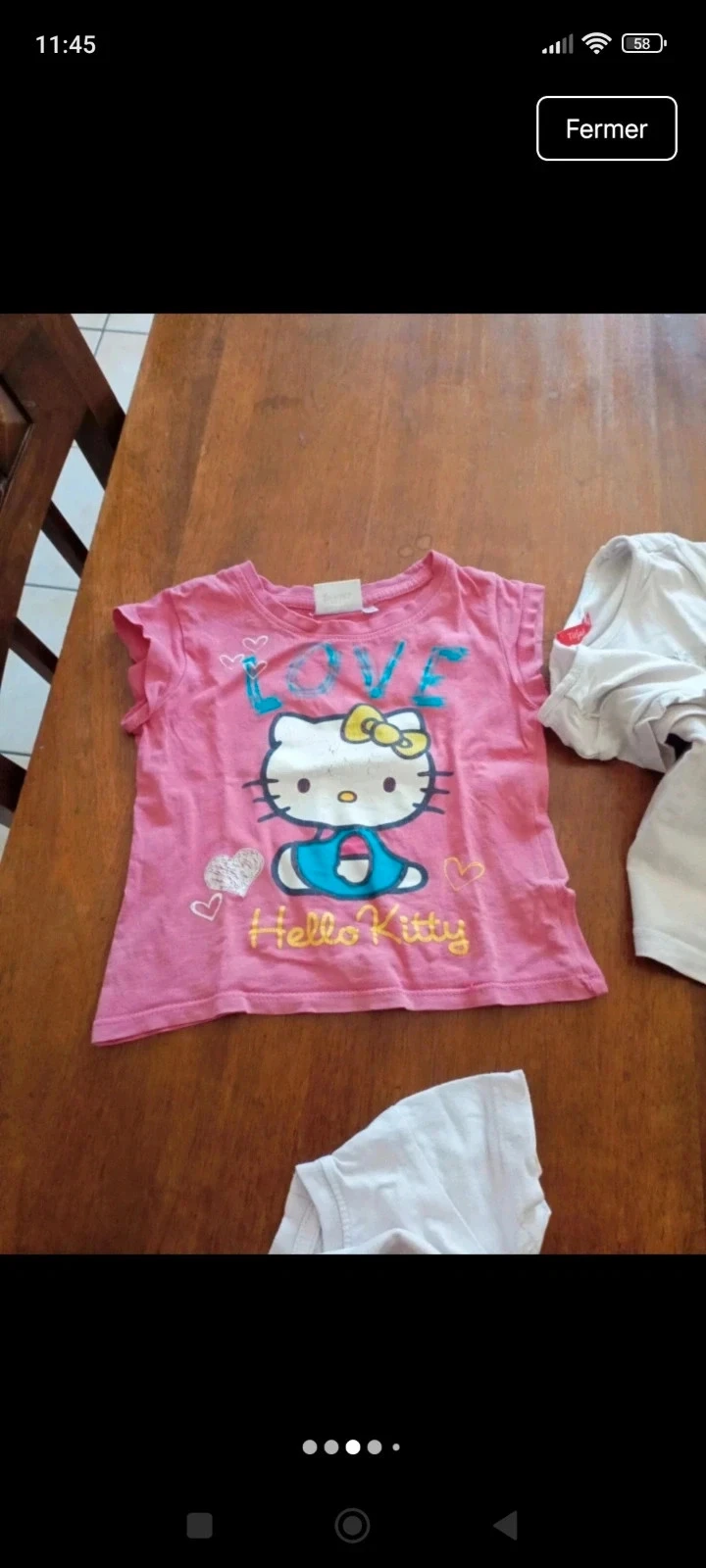 Lot de 8 t-shirts manches courtes fille 3 ans – photo 3